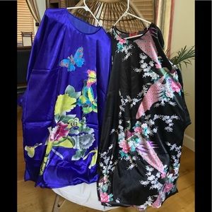 2  Japanese kimono style summer dresses.
